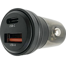 Nabíjačka do auta s USB-A a USB-C portom