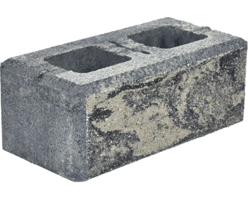 Betónový blok s dvoma dutinami