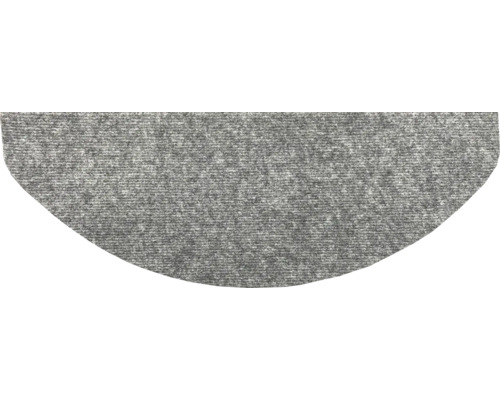 Polkruhový koberec z textilného materiálu