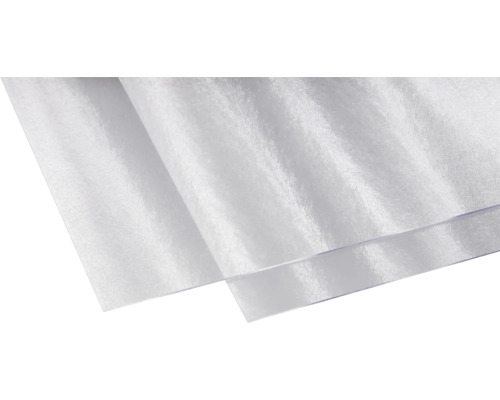 Polystyrénová doska 2,5x1000x1000x mm Cincilla číra Trapézový plech z plastu, svetelná doska