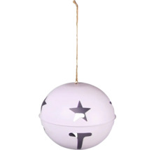 Dekoračný zvonček so vzorom hviezdy na zavesenie