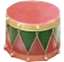 Dekoratívna hračka bubon