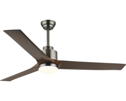 Stropný ventilátor s tromi lopatkami a integrovanou lampou