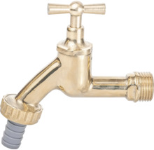 Mosadzný vodovodný kohútik s hadicovou prípojkou