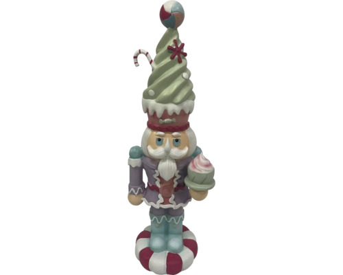 Dekoratívny luskáčik v tvare sladkosti na vianočné obdobie