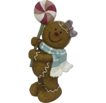 Medovníková figúrka s lízatkom ako vianočná dekorácia