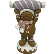 Figúrka medovníkového muža s ozdobou zo sladkostí