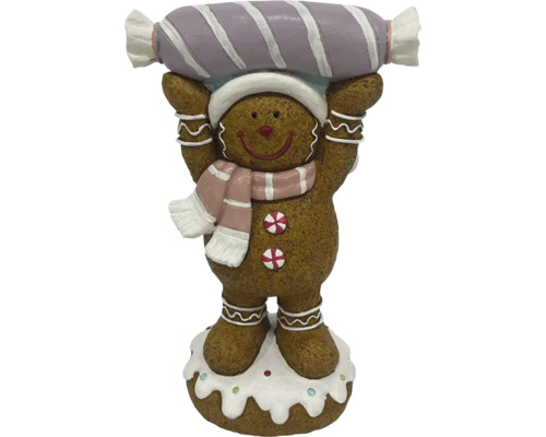 Figúrka medovníkového muža s ozdobou zo sladkostí