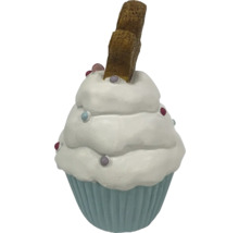 Dekoratívny cupcake s posýpkou a sušienkou