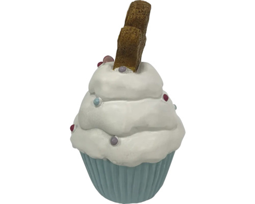 Dekoratívny cupcake s posýpkou a sušienkou