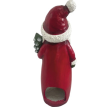 Svietnik Santa Claus s vianočným stromčekom