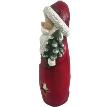 Figúrka Santa Clausa so stromom a hviezdami