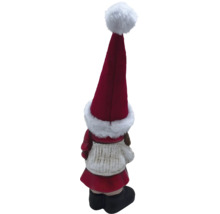 Dekoratívna figúrka Vianočná žena so špicatou čiapkou