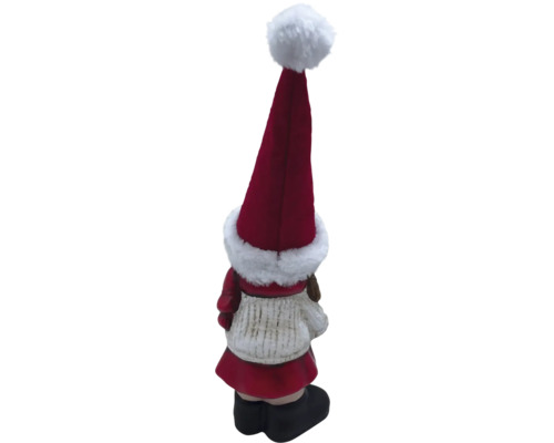 Dekoratívna figúrka Vianočná žena so špicatou čiapkou