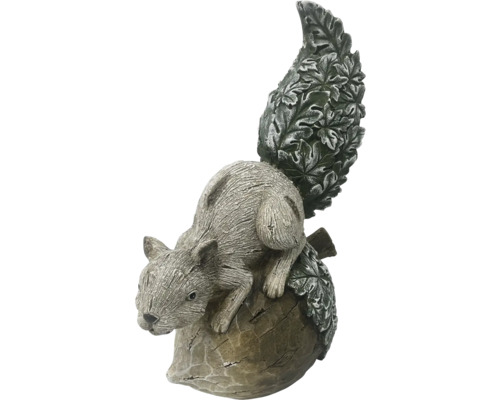 Dekoratívna figúrka veverička 46 cm Dekoratívna figúrka veveričky na orechu do záhrady