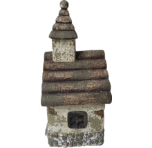 Dekoratívna figúrka záhradného domčeka z umelého kameňa