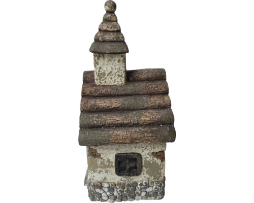 Dekoratívna figúrka záhradného domčeka z umelého kameňa
