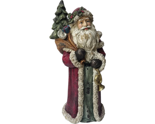 Dekoratívna figúrka Lafiora Santa Claus 35 x 28 x 83 cm Dekoratívna figúrka Santa Clausa s vrecom a stromom