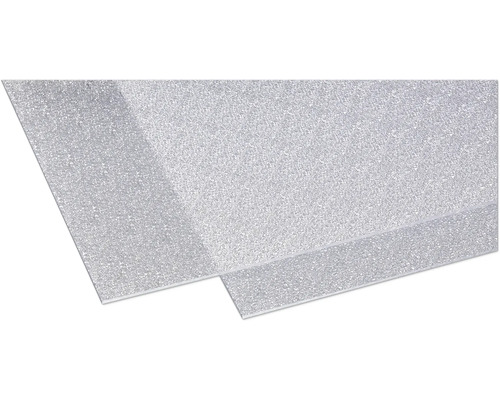 Polystyrénová doska 5x500x1000 mm krištáľ číra Polykarbonátová doska so štruktúrou
