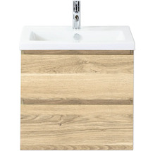 Umývadlová skrinka s dvomi zásuvkami a batériou