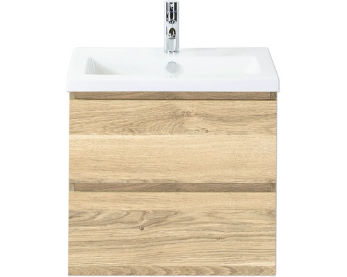 Umývadlová skrinka s dvomi zásuvkami a batériou