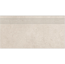 Keramická dlaždica s ryhovaným povrchom na schody