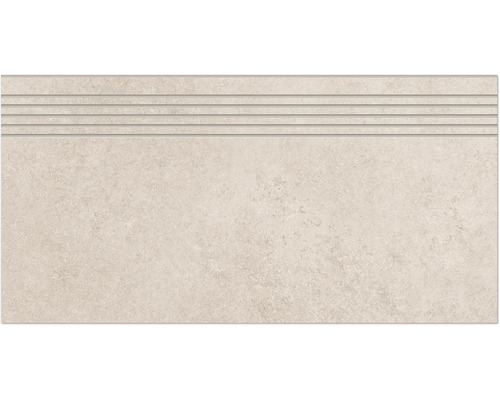 Keramická dlaždica s ryhovaným povrchom na schody