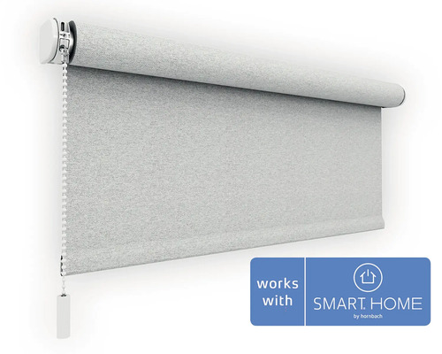 Sivá roleta Smart Home s retiazkovým ovládaním