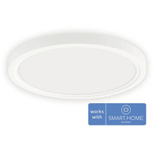 Guľaté, biele stropné svietidlo s kompatibilitou Smart Home