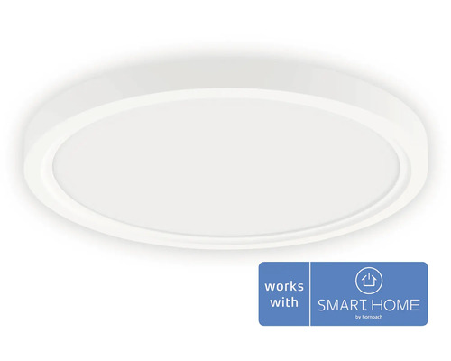 LED stropné svietidlo Philips HUE 8720169330917 16,6 W 1160 lm 2000-6500 K biele - kompatibilné so SMART HOME by hornbach Guľaté, biele stropné svietidlo s kompatibilitou Smart Home