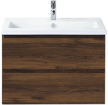 Skrinka pod umývadlo s dvomi zásuvkami a umývadlom na dosku