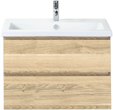 Skrinka pod umývadlo s dvomi zásuvkami a umývadlom na dosku