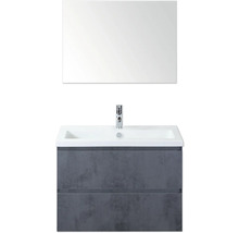 Umývadlo so skrinkou a zrkadlom do kúpeľne