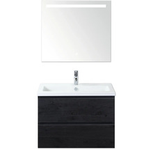 Kombinácia umývadla so zrkadlom a spodnou skrinkou