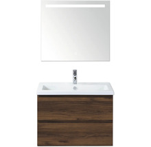 Kombinácia umývadla so zrkadlom a spodnou skrinkou