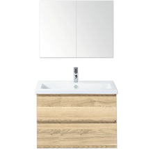 Umývadlo so spodnou skrinkou a zrkadlová skrinka do kúpeľne