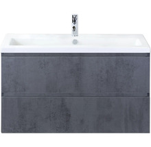 Skrinka pod umývadlo s umývadlom a vodovodnou batériou