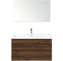 Skrinka pod umývadlo s umývadlom a zrkadlom do kúpeľne