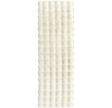 Mäkký kúpeľňový koberček s vertikálnymi pruhmi