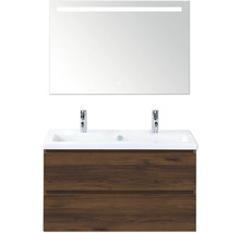 Umývadlo so zrkadlom a spodnou skrinkou