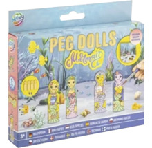 Kreatívna súprava Moxy Peg Dolls Morská panna v balení