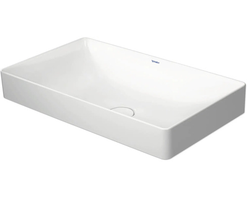 Umývadlo na dosku DURAVIT DuraSquare sanitárna keramika biela 60 x 34,5 D 2355600000 Obdĺžnikové umývadlo na dosku zo sanitárnej keramiky