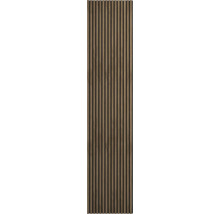 Akustický panel z dreva s vertikálnymi lamelami