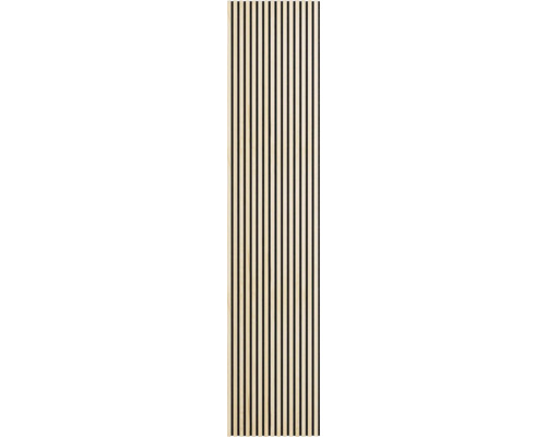 Drevený panel s vertikálnymi lamelami na dekoráciu stien