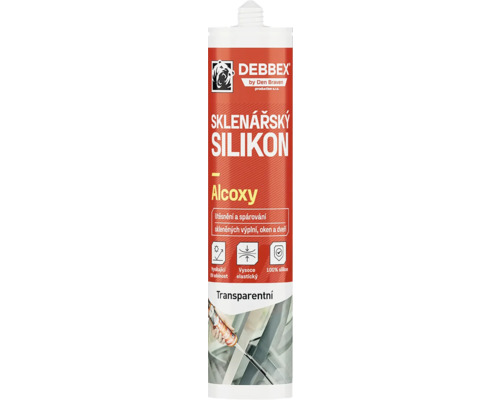 Debbex sklenársky silikón kartuša