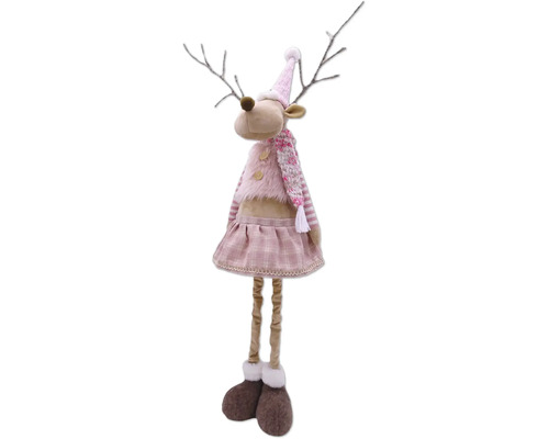 Dekoratívna figúrka soba s čiapkou a šálom