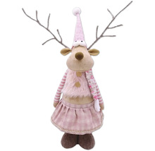 Dekoratívna figúrka soba s čiapkou a šálom