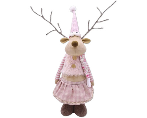 Dekoratívna figúrka soba s čiapkou a šálom