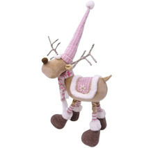 Dekoratívna figúrka soba s čiapkou a šálom