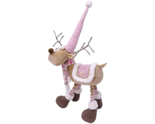 Dekoratívna figúrka soba s čiapkou a šálom